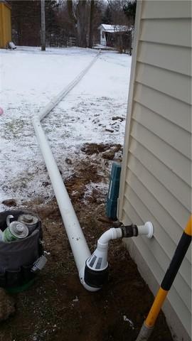 Discharge Line in Greenville Home