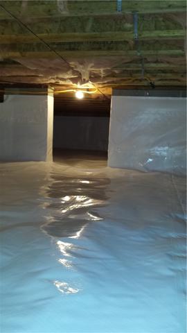 Crawl Space After and CleanSpace