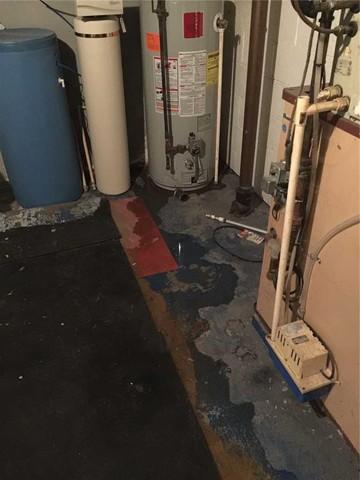 Water Damage Surrounds Hastings Basement Fixtures