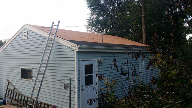 Preparing the roof