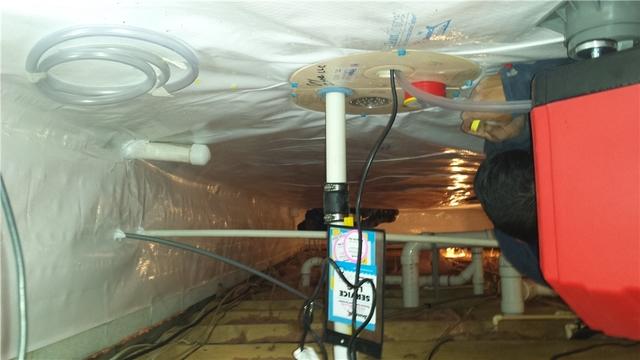 Dehumidifier and Sump Pump