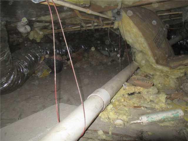 Crawl Space Before