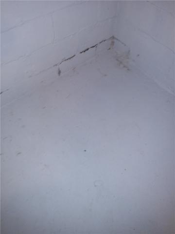 Closeup of Basement Wall Crack
