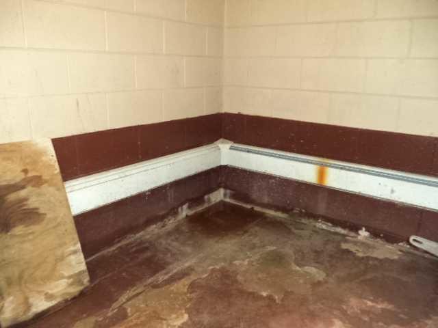 Rust and Water Stains Point to Water Damage
