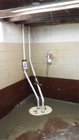 Discharge Lines Evacuate Water
