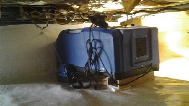 Crawl Space Dehumidifier