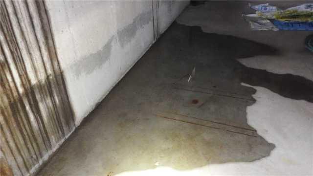 Standing Water in Gaylord Basement