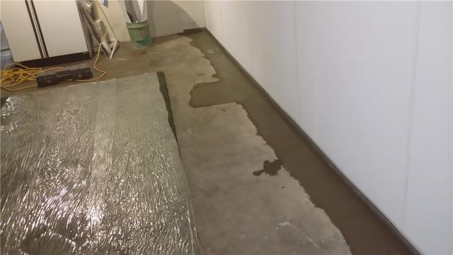 Pouring a New Floor After WaterGuard Installation