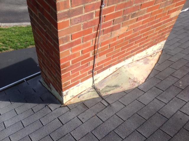 Missing Chimney Flashing