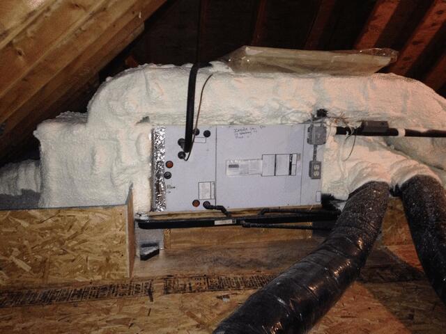 Dr. Energy Saver Of Connecticut - Attic Insulation Photo Album - Duct ...