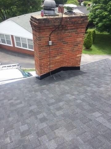 Chimney Flashing Install