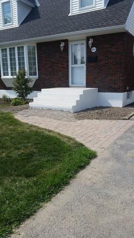 Another pic of a coated and resurfaced set of stairs.