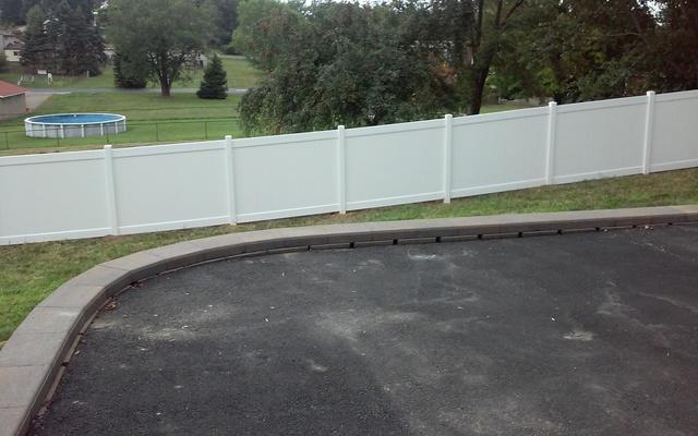 PVC Fence Installation