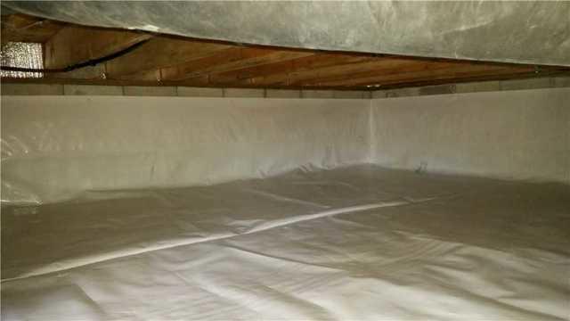 Finished Crawl Space