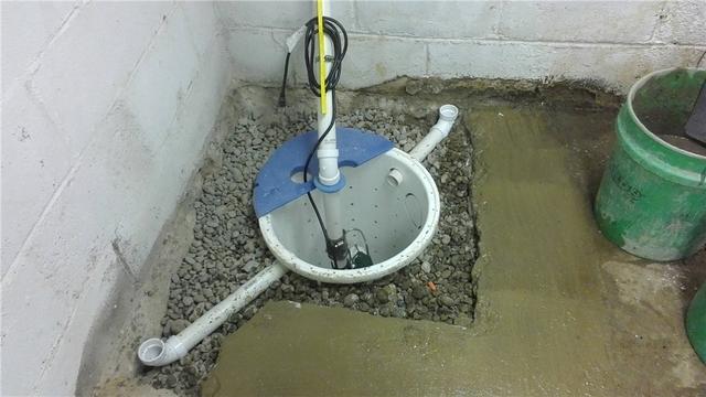 Super Sump Pump Keeps Basement Dry