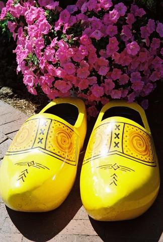 <p>Pella Iowa is rich with tradition.&nbsp; Here is an example of that tradition, "Wooden Shoes".</p>