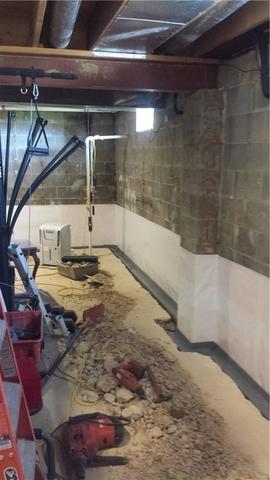 Basement Work In Process