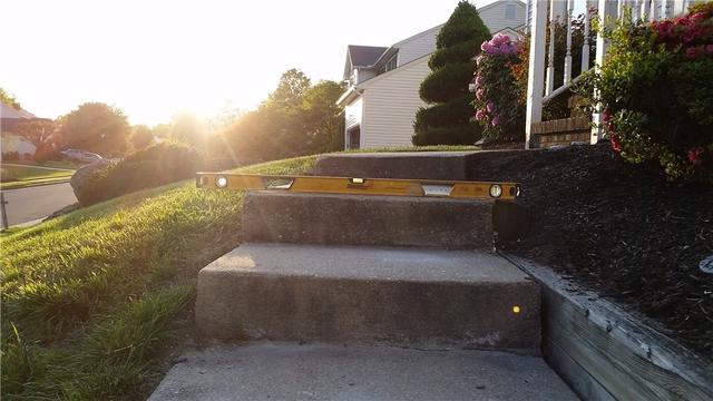 Completed Concrete Steps