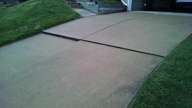 Sinking Concrete Driveway Needs PolyLevel