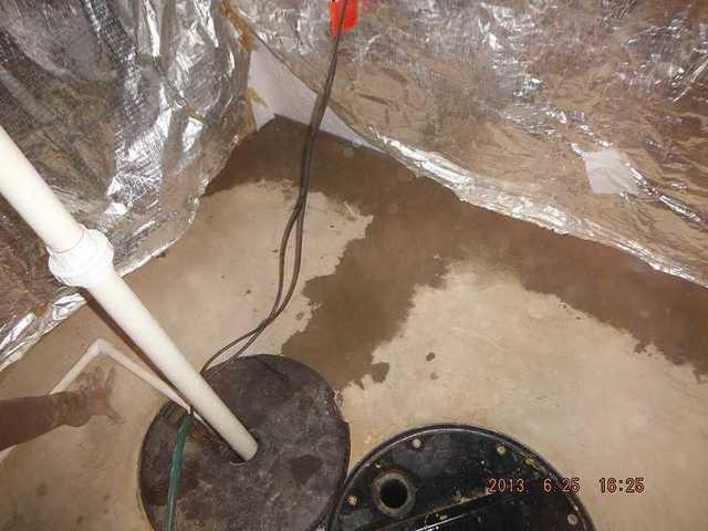 Sump pump is ready to go