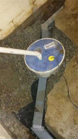 Tying the WaterGuard into a Sump Pump