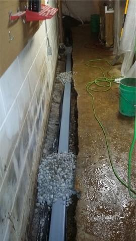 WaterGuard Installation in Progress
