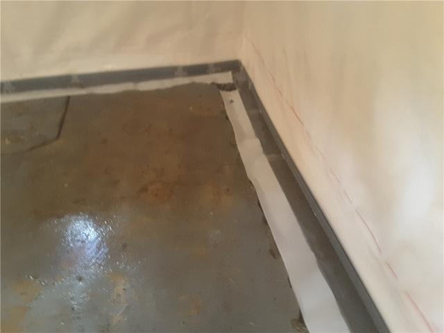 Internal Basement Drain in Linden