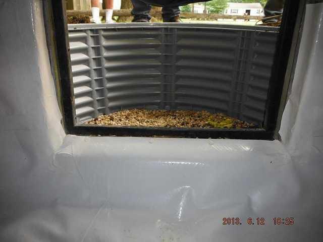 A look out at an Everlast access well