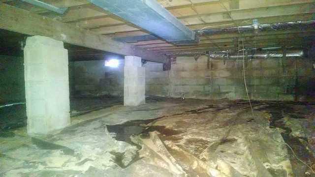 Dirty Crawl Space