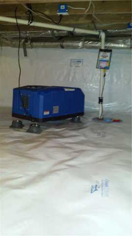 Dehumidifier and Sump Pump