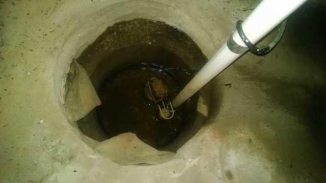 Old Basement Sump Pump