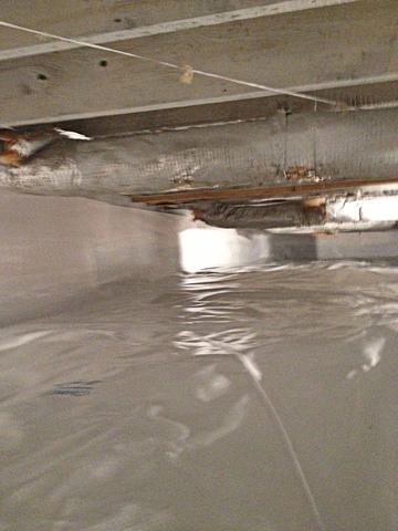 Master Services Crawl Space Repair Photo Album Drainage Floor