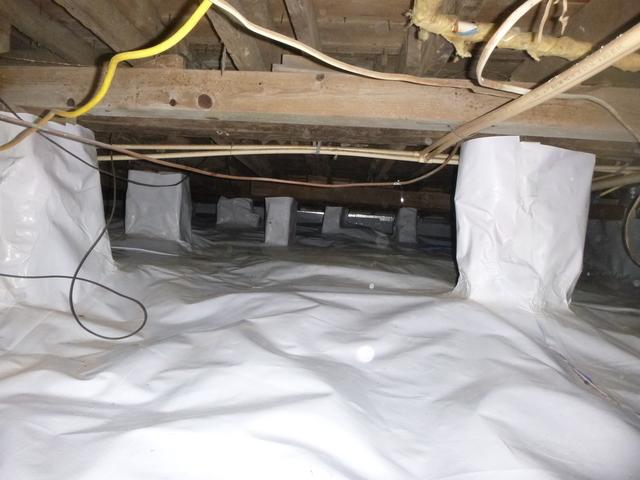 Clean crawl space
