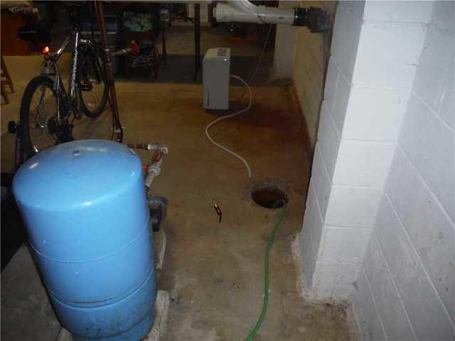 Ineffective Floor Drain Can't Pull Water