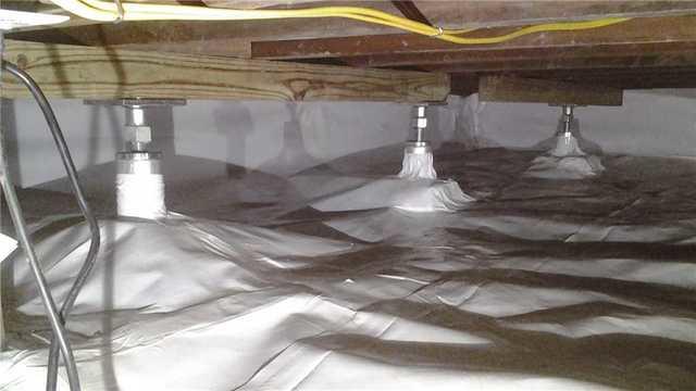 Crawl Space Supplemental Support