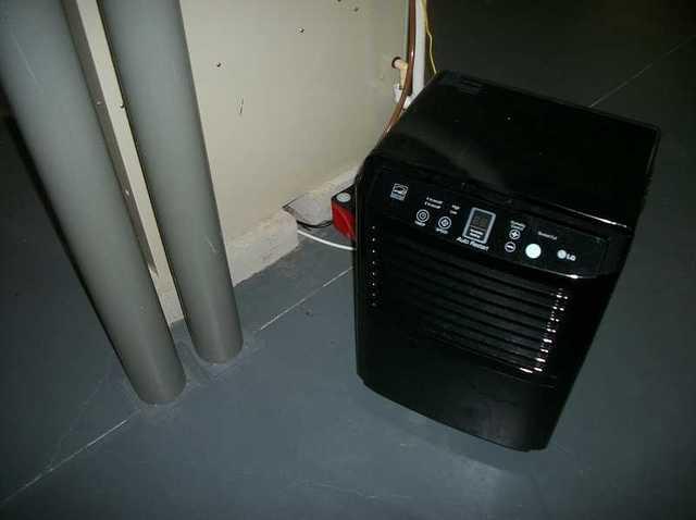 Improper dehumidifier