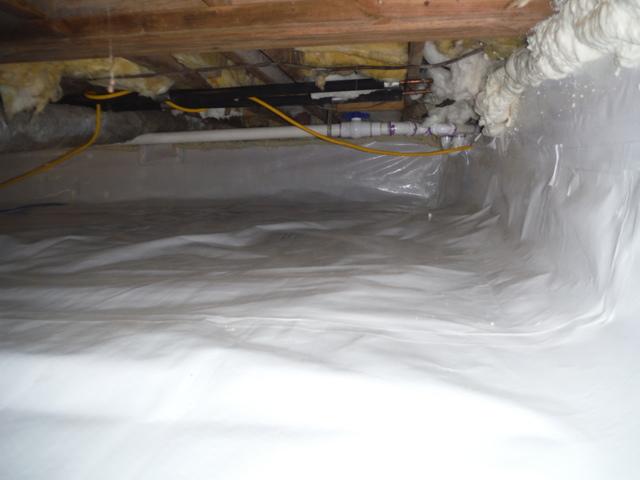 Healthier crawl space means healthier air!