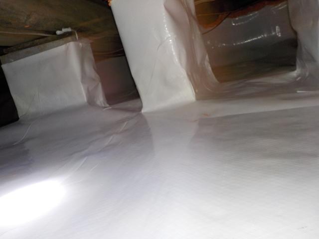 Crawl Space upgrade!