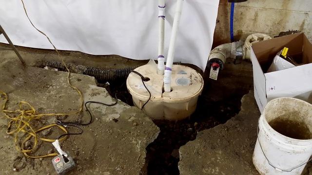 Sump Installation