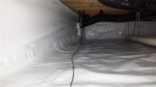 Wall liners in a crawl space are crucial for a homeowner because the liner prevents mold from growing, keeps the crawl space clean, and no more debris.