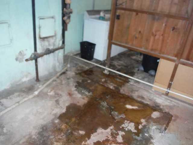 Yikes! Water Damage!