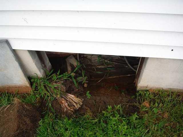 Crawl Space Opening