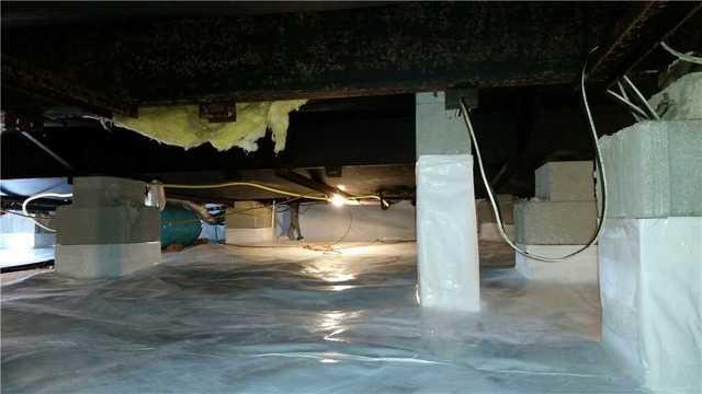 Crawl Space With Clean Space