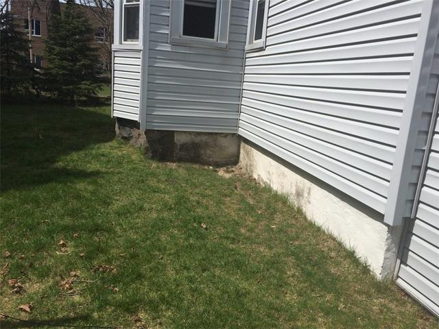 Water Damage Outside of House
