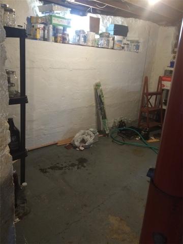 Leaking Stone Wall in Belding Basement