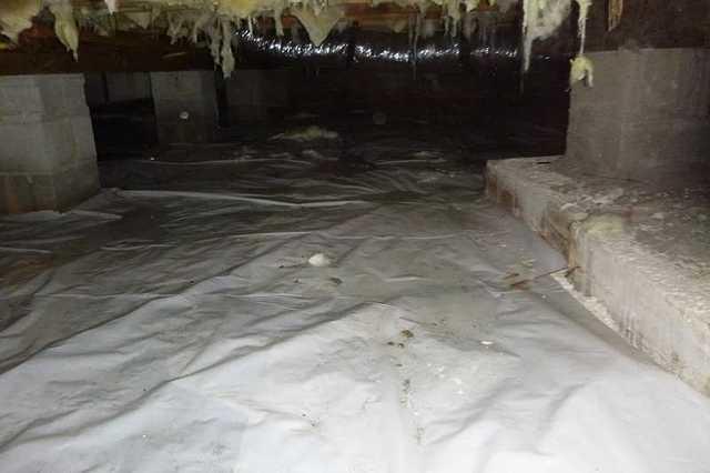 Debris & Messy Insulation