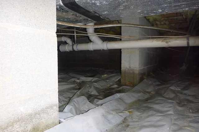 Messy Crawl Space