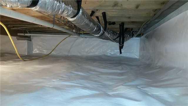 Completed Crawl Space