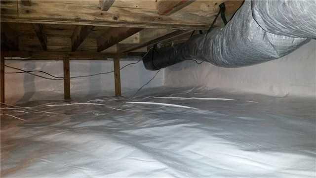 Finished Crawl Space