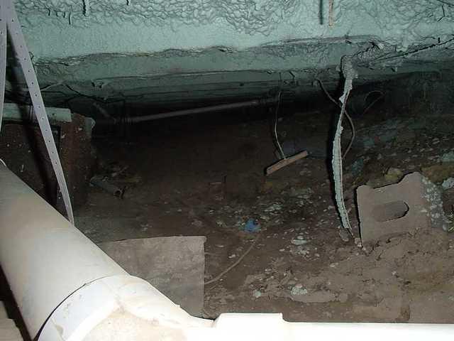 Old Messy Crawl Space